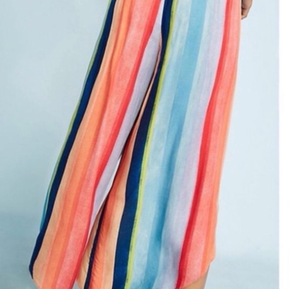 NWT Anthropologie x Carla Weeks tulip pant. Size M - Picture 2 of 9
